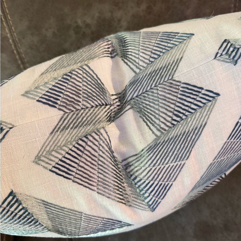 Geometric Pattern Throw Pillow - Picture 2 of 7